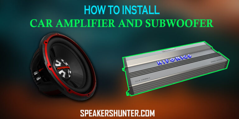 How to Install Car Amplifier and Subwoofer