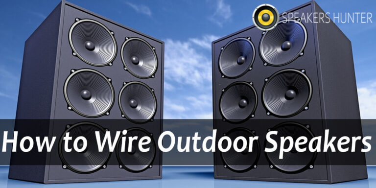 How to Wire Outdoor Speakers